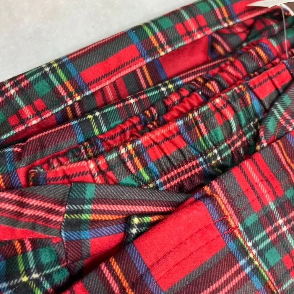 NEW Holiday Lane Kids Pajama Set 8 Brinkley Plaid Flannel